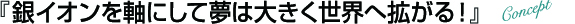 世の中が何を必要としているか常に考え行動する